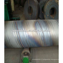 12 &quot;api 5l grade x52 ligne pipe